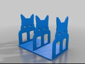 Byr kitap tutucusu "loui" (kedim) (Plastik Aparattır!!!) 3D - 2