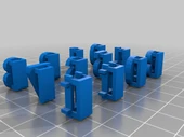 Byr Hokey dantel bilezik numarası takılar (Sadece Plastik Aparattır!!!) 3D thumbnail 1