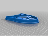 Byr Sabito maske kurabiye kesici (Sadece Plastik Aparattır!!!) 3D thumbnail 2