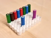 Byr 18650 Kutu / Düzenleyici / Saklama / Tutucu KOLAY BASKI (Sadece Plastik Aparattır!!!) 3D - 1