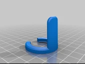 Byr Moen eos duş başlığı için rotasyon önleyici klip (Plastik Aparattır!!!) 3D - 5