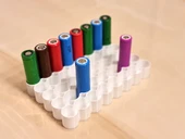 Byr 18650 Kutu / Düzenleyici / Saklama / Tutucu KOLAY BASKI (Sadece Plastik Aparattır!!!) 3D - 2