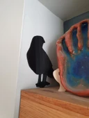 Byr Blackbird Bird 2d Sanat (Plastik Aparattır!!!) 3D - 3