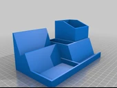 Byr Masa organizatörü w telefon standı post-it (Plastik Aparattır!!!) 3D - 2