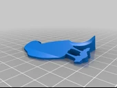 Byr Blackbird Bird 2d Sanat (Plastik Aparattır!!!) 3D - 4