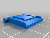 Byr K360 Klavye Ayağı - lastik ped için girintili (Plastik Aparattır!!!) 3D - 2