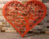 Byr Ağaç Kalbi (Sadece Plastik Aparattır!!!) 3D - 2