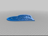 Byr Ağaç Kalbi (Sadece Plastik Aparattır!!!) 3D - 3