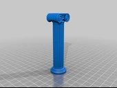 Byr Yunan Sütunu GPU Sarkma Desteği - 90mm (Sadece Plastik Aparattır!!!) 3D - 1