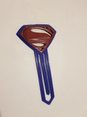 Byr Süpermen Çelik Adam Kitap Ayracı (Sadece Plastik Aparattır!!!) 3D - 2