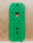 Byr Kapı kolu tabağı (Sadece Plastik Aparattır!!!) 3D - 3