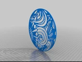 Byr Paskalya yumurtası duvar sanatı (Sadece Plastik Aparattır!!!) 3D - 2