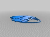 Byr Arthur Leywin Maske Duvar Sanatı (Sadece Plastik Aparattır!!!) 3D - 1