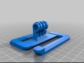 Byr GoPro Omuz Askısı Montajı için Güçlendirilmiş (Sadece Plastik Aparattır!!!) 3D - 3