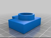 Byr Metinsiz Fotoğraf Makinesi Anahtarlığı (Sadece Plastik Aparattır!!!) 3D - 1