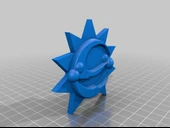 Byr FNAF:SB Güneş Damlası Kolye (Sadece Plastik Aparattır!!!) 3D thumbnail 2