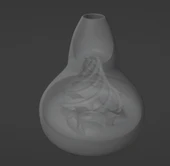 Byr Vortex Duş Başlığı (Sadece Plastik Aparattır!!!) 3D thumbnail 3