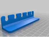 Byr Oral B diş fırçası tutucusu 5 yer (Sadece Plastik Aparattır!!!) 3D thumbnail 1