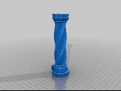 Byr Rosslyn Şapeli'nden Çırak Sütunu (Sadece Plastik Aparattır!!!) 3D - 2