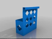 Byr Asılı dolap depolama (Sadece Plastik Aparattır!!!) 3D - 2