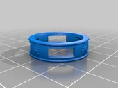 Byr Gül yüzük (Plastik Aparattır!!!) 3D thumbnail 1