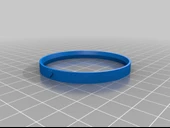 Byr Kalp Bilezik 55mm (Plastik Aparattır!!!) 3D thumbnail 2