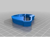 Byr SpaceX Kurabiye Kesici Starman Takım Elbise Kaskı (Plastik Aparattır!!!) 3D - 1