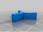 Byr Altıgen Ağacı monte etmek için ara parça (Plastik Aparattır!!!) 3D - 1