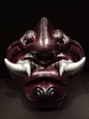 Byr Oni Yarım Maske (Sadece Plastik Aparattır!!!) 3D thumbnail 2