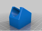 Byr Duvara uygun duş başlığı tutucusu (Vida Deliği Yok) (Sadece Plastik Aparattır!!!) 3D thumbnail 1