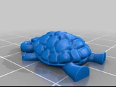 Byr Kaplumbağa Kolye - Takı (Plastik Aparattır!!!) 3D thumbnail 4