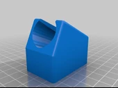 Byr Duvara uygun duş başlığı tutucusu (Vida Deliği Yok) (Sadece Plastik Aparattır!!!) 3D thumbnail 2