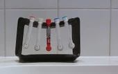 5 Oral-B diş fırçası başlığını taşıyabilen stand (Plastik Aparattır!!!) - 4