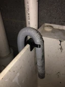 Byr Çamaşır makinesi hortumu için yardımcı lavabo klibi (Sadece Plastik Aparattır!!!) 3D - 3