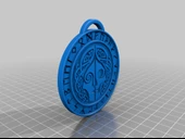 Byr İskandinav Tanrıçası Hel madeni para kolye muska Viking takıları (Sadece Plastik Aparattır!!!) 3D thumbnail 2