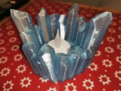 Byr Kristal Çay Işık Tutucu (Sadece Plastik Aparattır!!!) 3D - 4