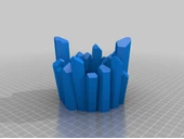 Byr Kristal Çay Işık Tutucu (Sadece Plastik Aparattır!!!) 3D - 1