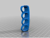 Byr Boş 4 (dört) parmak yüzük (Sadece Plastik Aparattır!!!) 3D thumbnail 1