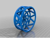 Byr Sütun Mum Standı - 4 İnç Çap (Sadece Plastik Aparattır!!!) 3D - 1