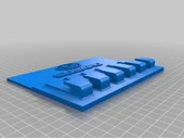 Byr Subaru Anahtar Yüzük Tutucu (Sadece Plastik Aparattır!!!) 3D thumbnail 1