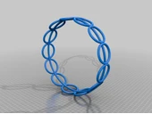 Byr Dairesel bilezik (Sadece Plastik Aparattır!!!) 3D - 1