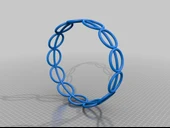 Byr Dairesel bilezik (Sadece Plastik Aparattır!!!) 3D - 2