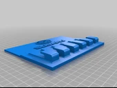 Byr Subaru Anahtar Yüzük Tutucu (Sadece Plastik Aparattır!!!) 3D thumbnail 2