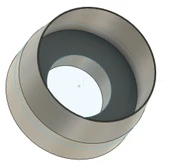 Byr Baukekt Çamaşır Makinesi Adaptörü | Bauknecht çamaşır makineleri adaptörü (Sadece Plastik Aparattır!!!) 3D - 2