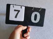 Byr El Skor Tablosu (Sadece Plastik Aparattır!!!) 3D - 1