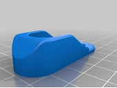 Byr Dolap Çubuğu Destek Braketi (Sadece Plastik Aparattır!!!) 3D - 1