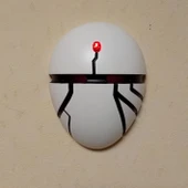 Byr Evileye mask (Sadece Plastik Aparattır!!!) 3D thumbnail 2