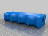 Byr Vites topuzu (tabanca tutuş stili) (Sadece Plastik Aparattır!!!) 3D thumbnail 1