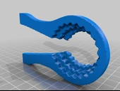 Byr "UBO - The Universal Bottle Opener V1" in küçük baskı remix (Sadece Plastik Aparattır!!!) 3D - 2