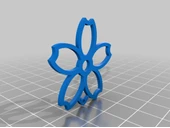 Byr Sakura Küpe/Kolye (Plastik Aparattır!!!) 3D thumbnail 1